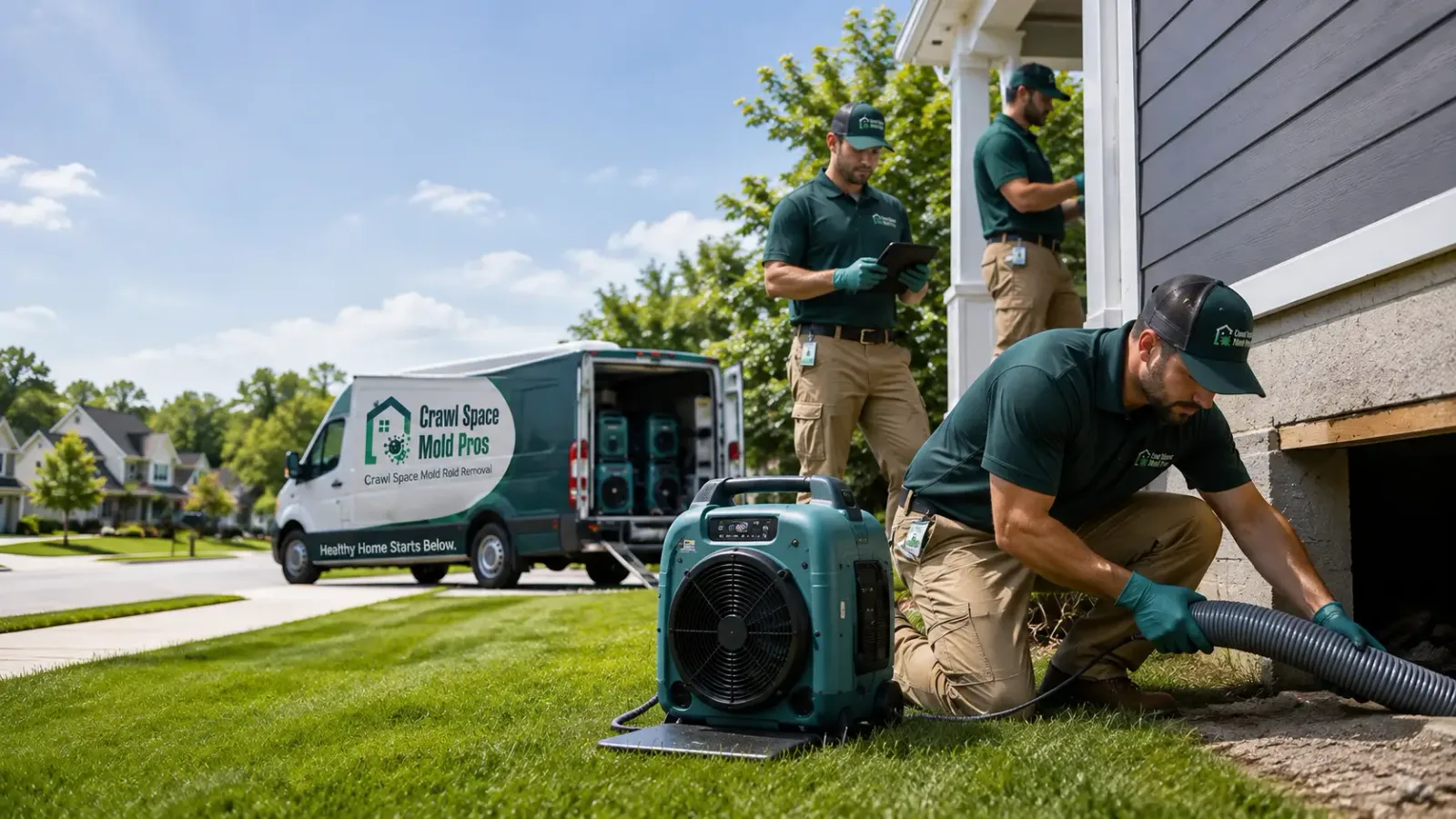 Crawl Space Mold Removal in Elizabeth, PA